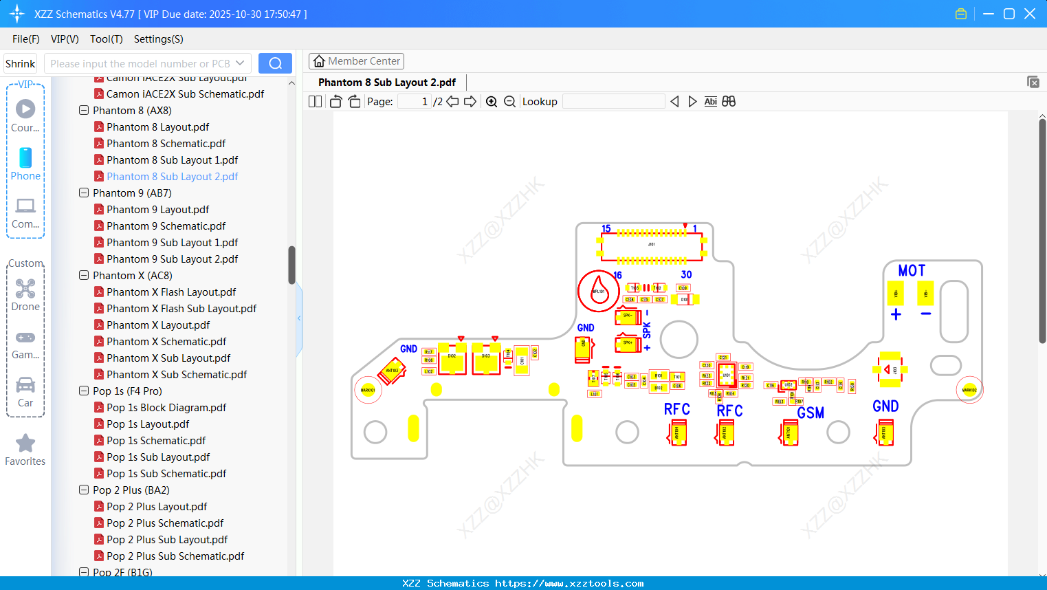 Tecno Phantom 8 Sub Layout 2